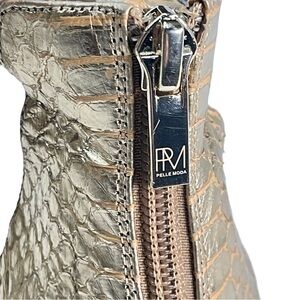 Pelle Moda Frisk Embellished In Snake and Gold Size 8M - previously worn